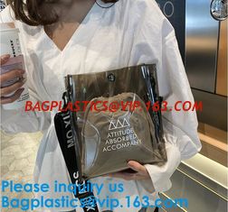 China Vinyl Eco-friendly Colorful Hologram Pvc Laser Holographic Bag Tote Shopping Bag Beach Bag For Women supplier