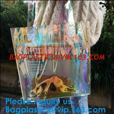 China Fashion Hologram Laser Handbag Purse Shoulder Summer Beach Bag for Women,women hologram handbag jelly pvc clear shoulder supplier