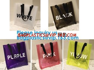 China Custom Fashion New Design Women Hologram Handbag Jelly Pvc Clear Shoulder Bag Iridescent Tote Bag supplier