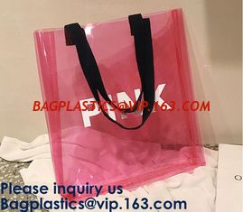 China Waterproof PVC Transparent Tote Hologram Laser Bag,Hologram Laser PVC Shoulder Women tote Bag Shopping Bag For Women supplier