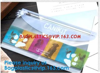 China ECO Zipper Lock Slider Bag/Resealable PVC Slider Zip Poly Bag,Databundles Packing Bag,Transparent Plastic Zipper Bag Pou supplier