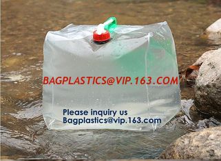 China Portable Tank Bag,Drinking Water Bag Water Bags Multicolor Green Portable Food Safety Grade PVC Foldable Water Bags with supplier