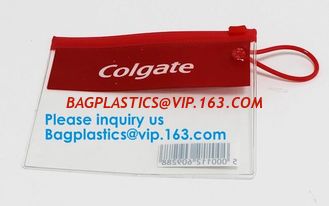 China Custom Waterproof Clear PVC Slider k Bubble Cosmetic Bags,Clear PVC PP OPP PE LDPE slider bag,Vinyl Pvc k Ba supplier