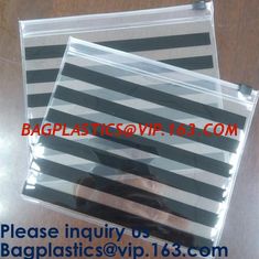 China Frosted PVC Slider Zipper Bag Plastic Bag/ Recyclable Waterproof Transparent PVC Towel Bag,Slider Zipper Pvc Pouch Ziplo supplier