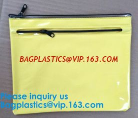 China Custom Made Clear Plastic Vinyl Pvc A4 File Bag With Slider k,Vinyl PVC Bags With Slider Zipper, BAGEASE, BAGPLAST supplier