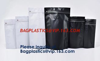 China Customized Printing Coffee Bean Bag Aluminum Foil Side Gusset Quad Seal Packaging Coffee Bag With Valve supplier