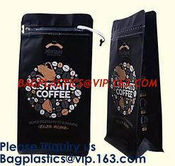 China Kraft Stand Up Pouches Clear Stand Up Pouches Jute Look Stand Up Pouches Striped Stand Up Pouch with Rectangular Window supplier