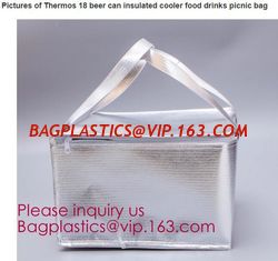 China Factory Thermal Bag For Food, Cold Thermal Insulated Lunch Cooler Bag,Grocery Food Delivery Extra Large Insulated Non Wo supplier