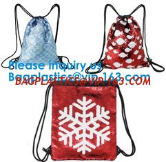 China China Factory Custom Printed Drawstring Bag Christmas Drawstring Pu Leather Bag,Drawstring Pu Leather Bag 210D fabric, supplier