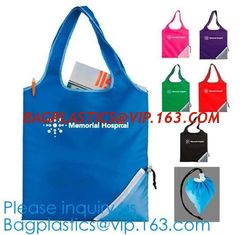 China Professional Factory Supply Polyester Foldable Shopping Bag foldable trolley shopping bag,Reusable Polyester Folding Sho supplier