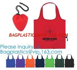 China Recycle Eco Friendly Wholesale Polyester Foldable Shopping Bag,Promotional Standard Size Portable Reusable Eco Friendly supplier
