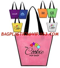 China Full Color Printing Logo Eco Promotion Corporate Custom Tote Shopping Non Woven Bag Eco friendly Biodegradable Compostab supplier