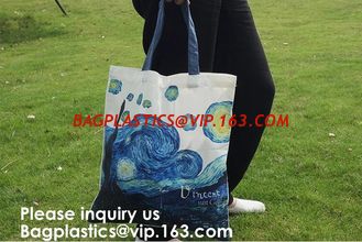 China New Arrival Customized Logo Printing Cotton Canvas Bag With Wooden Handle Cotton Tote Bag Shopping Use, bagease supplier