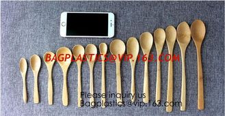 China Disposable Catering Natural Knife, Fork And Spoon Bamboo Spoon,Reusable Eco Friendly Biodegradable Bamboo Cutlery Caddy supplier