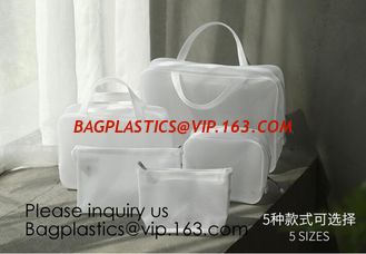 China PVC Beauty Cosmetic Bag Pouch,Makeup Bag Tsa Toiletry Bag Pvc Cosmetic Pouch,Fashion Ladies Travel Bags PVC Makeup Bag P supplier