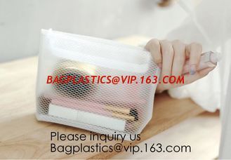 China Women's Bags Transparent Cartoon Unicorn PVC Makeup Bag Waterproof Cute PVC Travel Makeup Cosmetic Toiletry Zip supplier