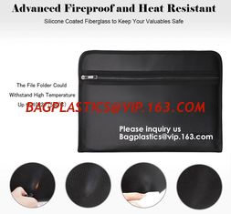 China High Quality Fireproof Felt A4 Document File Folder Bag For Office,Fireproof Explosion-proof Lipo battery safe Bag supplier