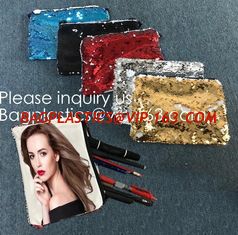 China Heat Transfer Blank Strapping Sequin Small Hand bag For Sublimation Printing,Sublimation Multicolor Sequin Bag Blanks  pack supplier