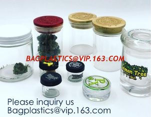 China Glass Jar Tapel,5ml,7ml,10ml,15ml,30ml Storage Bottles &amp; Jars, Small Glass Jars Containers Silicone,Plastic,Bamboo,Glass supplier
