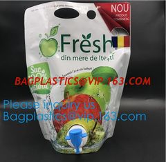 China Aluminum Foil Bag In Box 5l Aseptic Bags For Fruit Juice,Aseptic Wine Bag In Box Liquid Packaging Aseptic Soap Milk Juic supplier