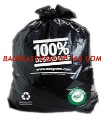 China ASTM D6400 100% Compostable Trash Bags, 2.6 Gallon, 9.84 Liter, 100 Count, Extra Thick 0.71 Mils, Food Scrap Bagease pac supplier