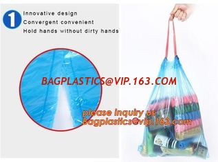 China Kitchen Trash Bags Can Bin Liners Trash Bags for Car Office Bathroom,Bin Bag Drawstring Handle Trash Bags Indoor Trash supplier