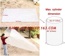 China Jumbo Bulk Heavy Duty Jumbo Polyethylene Bag,FIBC PACK Lining, Furniture Cover Moving Protection Long Term Storage Pack supplier