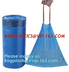 China Bio Recycling &amp; Degradable Strong Rubbish Bags Bathroom Trash Can Liners for Bedroom Home Kitchen Office Car Waste Bin supplier