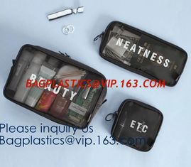 China Packing Cubes Travel Luggage Organizers with Toiletry Cosmetic Makeup Bag &amp; Shoe Bag,organizer bag, Travel Makeup Pouch supplier