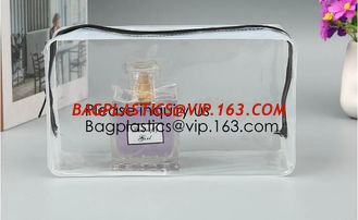 China Clear Toiletry Bag - Compression Packing Cube - PVC Cosmetic Bag - Transparent Makeup Bag - See Through Plastic Clear Ba supplier