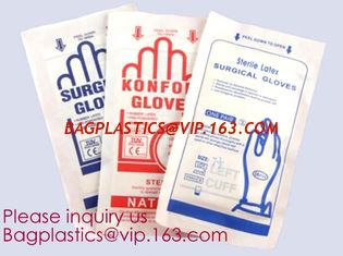 China Latex Gloves Powder Free / Disposable Food Prep Cooking Gloves / Kitchen Food Service Cleaning Gloves, bagease, bagplast supplier