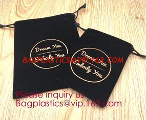 China Black Cotton Linen Packaging Pouch With Grosgrain Ribbon,Linen Grid Printed Drawstring Storage Bag Pouch Organizer BEGAS supplier