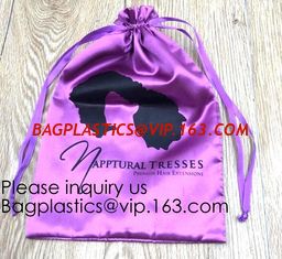 China Gift bag With Drawstring,Bag For Hair Extension,Pouch For Jewelry,Ivory Satin Drawstring Pouch bags,Promotion Colorful S supplier