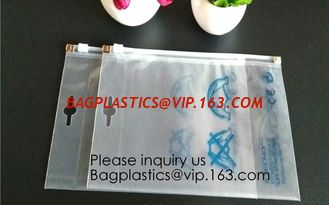 China Metal Clip Zipper Slider Closure Bags, Zip Envelope, Clear Color A5 Size Paper Document File Invoice Bill Zipper Bag Pen supplier