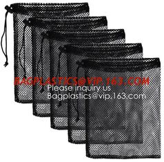 China Mesh Laundry Bag Heavy Duty Drawstring Bag, Factories, College, Dorm, Travel Apartment Blouse, Hosiery, Stocking, Underw supplier