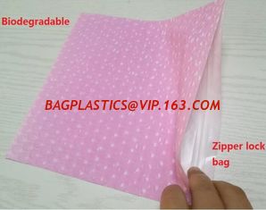 China Biodegradable corn starch packing clear k bag custom printed zipper bags plastic k bag, Food Grade LDPE Pla supplier