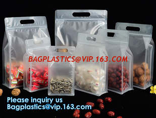 China PP Packaging Square Bottom Pouch Bags, Opp Square Bottom Bag Clear Cello Cellophane Plascit Gift Bag Bagease supplier
