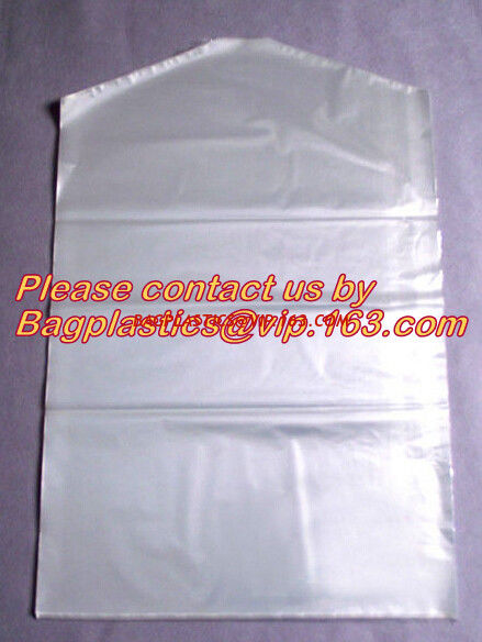 clear poly bags for clothing