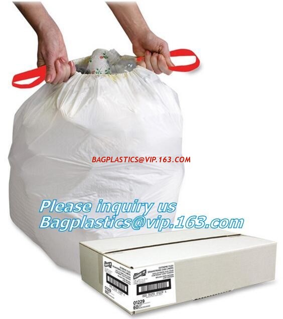 drawstring trash bags on roll disposable bag in compostable