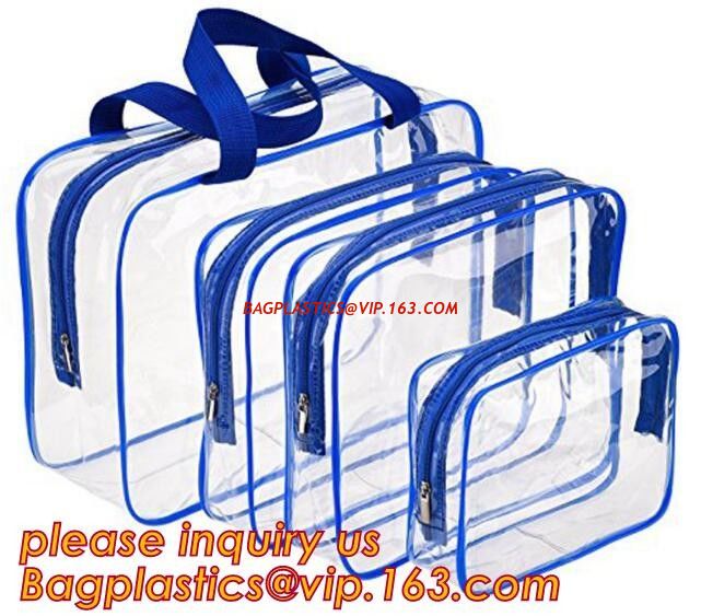 vip blue toiletry bag