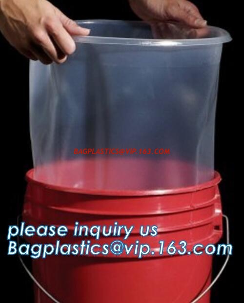 Bucket Liner Disposable Pail Liner, Drum Inserts & Liners, Plastic