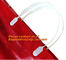Soft loop handle 100% biodegradable plastic bags plastic bag biodegradable, COMPOSTABLE supplier