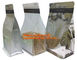 Custom Smell Proof Ziplock Aluminium Foil Bag, zipper Aluminum Foil Bag, Silver Zip Lock Aluminium pouch supplier