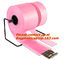 Red Clear Blue Pink Green 6 Mil Anti-Static Poly Tubing, Printed Poly Tubing, poly tubing supplier