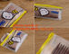 wholesaler PP Plastic poly file folder A4 zipper lock bag with custom printing supplier