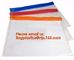 Cheap Waterproof PE zipper lock file wallet bag with logo printing, cheap A4, A5, A6, B5 transparent plastic pe zip lock supplier