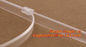 pp double track plastic zipper, pe plastiz seal zipper, PE Hermetic seal zipper supplier