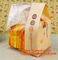 OPP Window Paper Bags, opp paper bags, Custom printed French bread packaging kraft paper bags with window, Take away supplier
