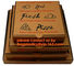 Cheap Custom offset printing corrugated pizza box, micro-flute die cut corrugated pizza boxes, kraft paper pizza box, cu supplier