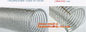 Transparent PVC Spiral Steel Wire Reinforced Pipe Floating Dredge Hose supplier